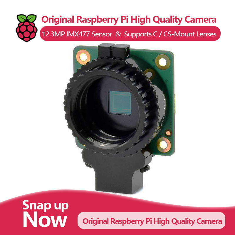 Raspberry Pi Global Shutter Camera Imx296 - Oryginalna kamera Raspberry Pi wysokiej jakości,