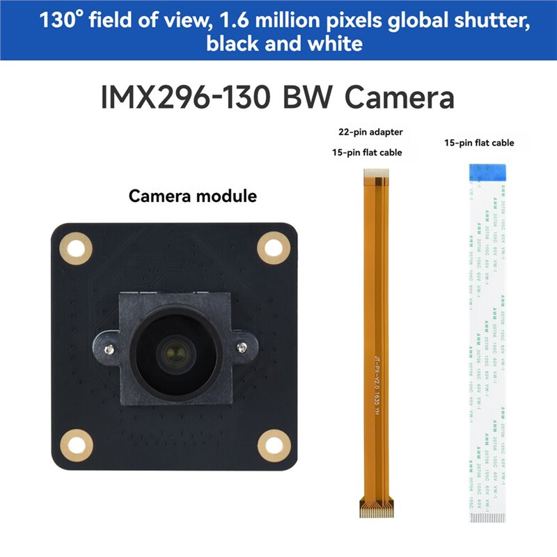 Moduł kamery monochromatycznej – Raspberry Pi Global Shutter Camera Imx296 recenzja i cena