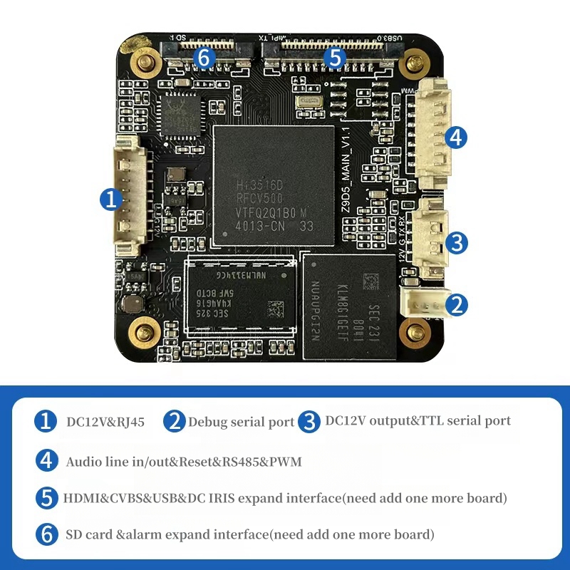 Moduł kamery DV500 IMX585 4K s – Imx585 Ultra Low Light Camera Module recenzja i cena