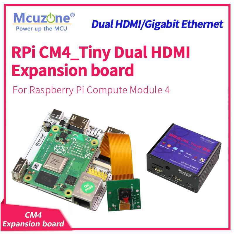 RPi CM4_Tiny karta rozszerzeń, – Raspberry Pi Compute Module 4 Dual Camera Board recenzja i cena